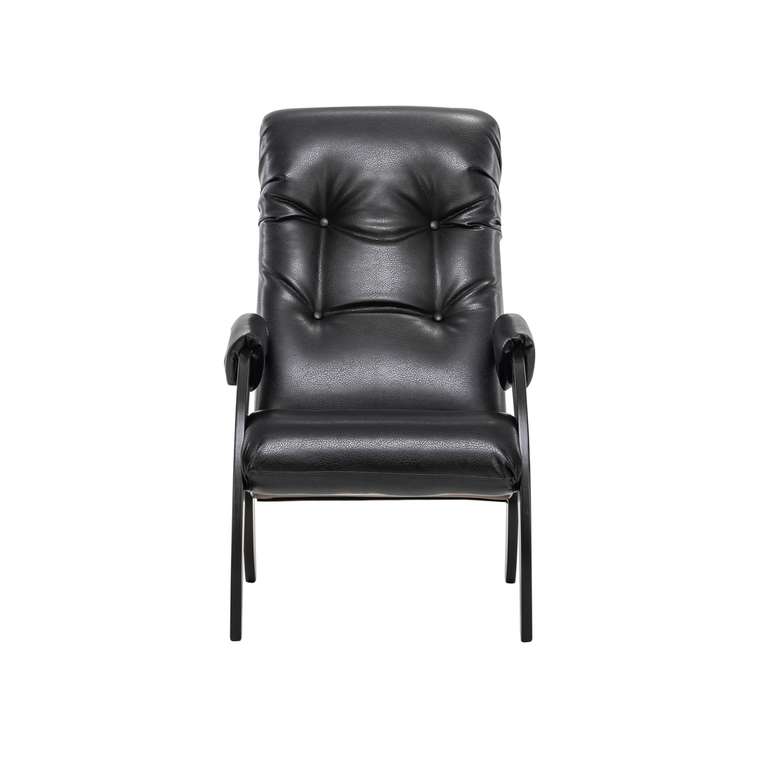 Кресло для отдыха Модель черного цвета