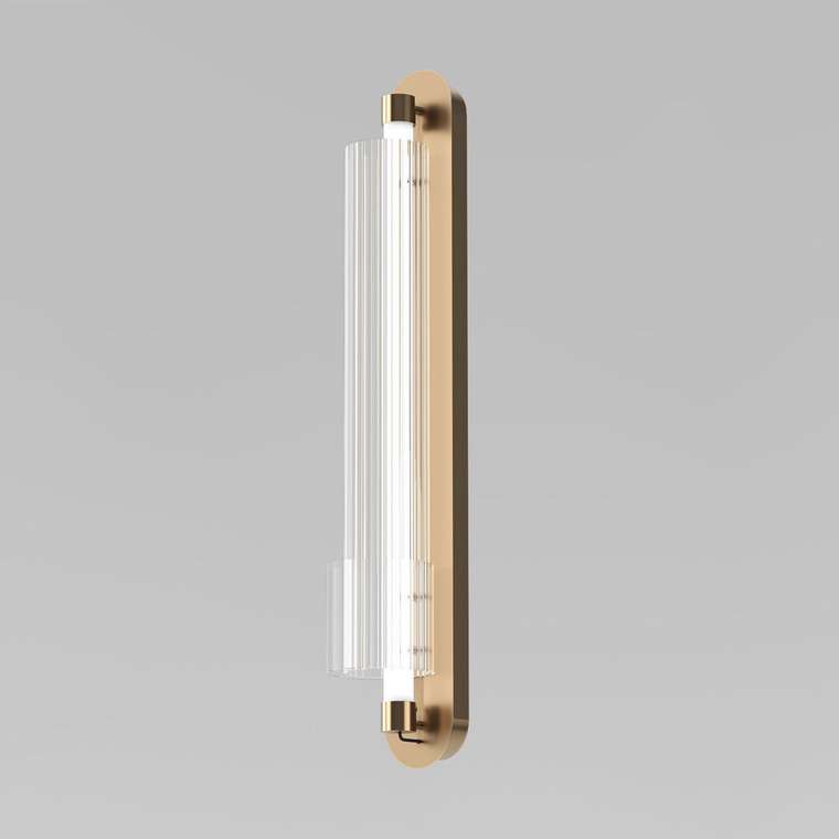 Настенный светодиодный светильник с регулировкой цветовой температуры 2700/3000/4200 К 303071 LED латунь Selina