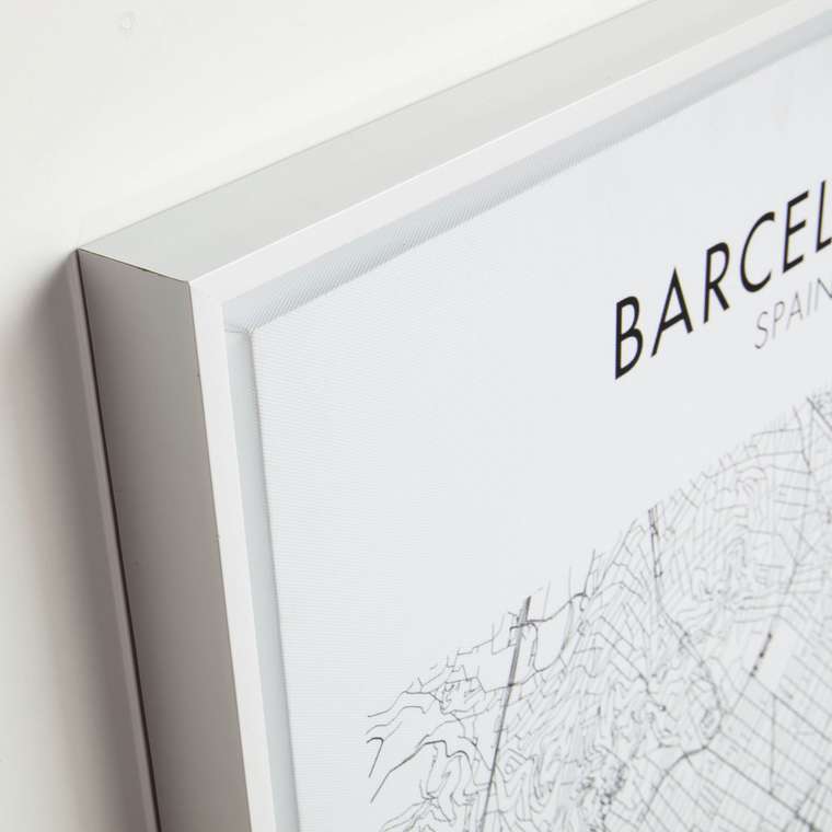 Картина Uptown Barcelona на холсте