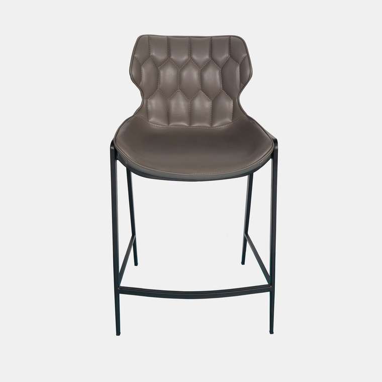 Полубарный стул Найроби серого цвета