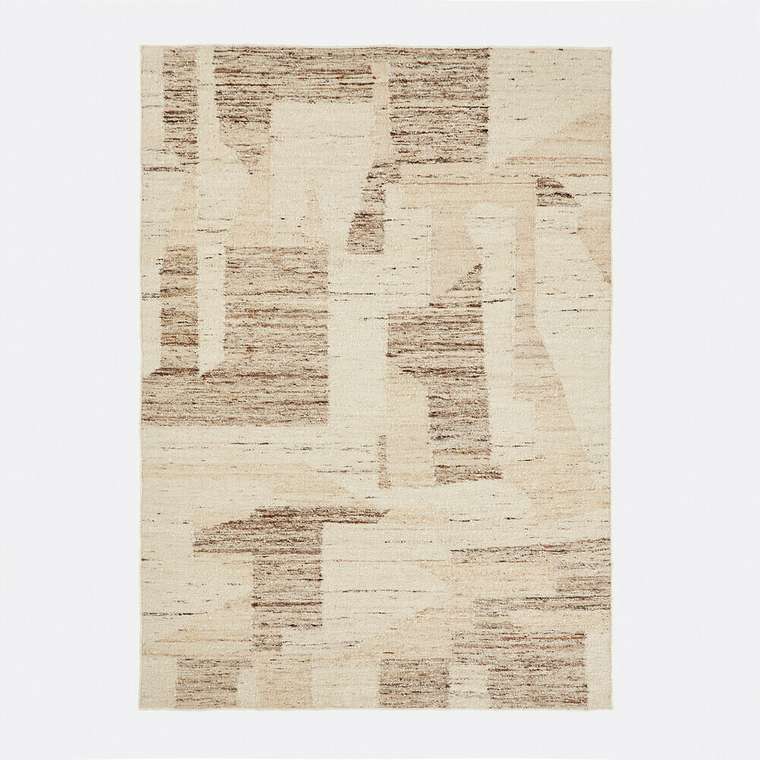 Ковер Laoka 120x170 бежевого цвета