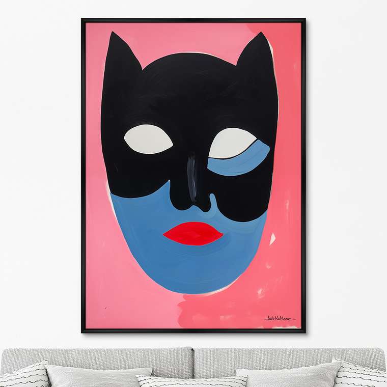 Репродукция картины The Mask collection, Та самая, 2024г.