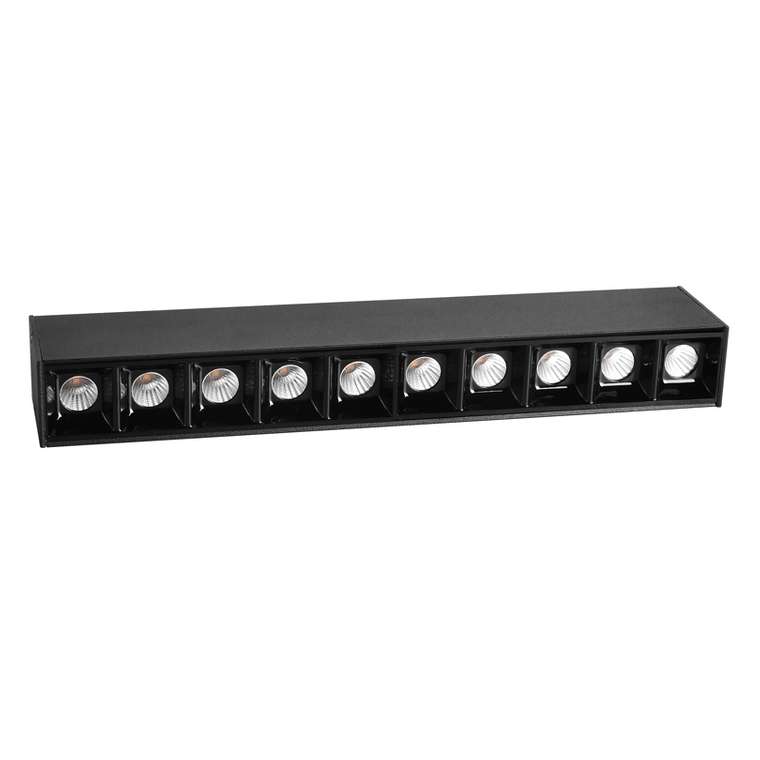 Трековый светодиодный светильник магнитный Wolta WMLY-20W/06B 20Вт 3000К 48В IP40 черный