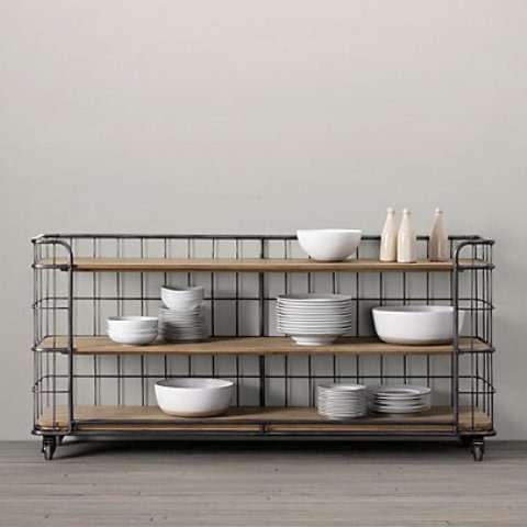 Стеллаж Бейкерсек RESTORATION HARDWARE