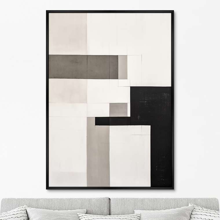 Репродукция картины Color Angles, No 2, 2024г.