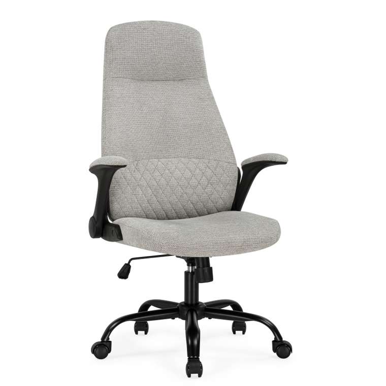 Офисное кресло Gambler светло-серого цвета