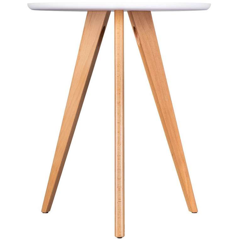 Декоративный столик Эко mini белого цвета