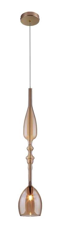 Подвесной светильник Lux New Amber янтарного цвета