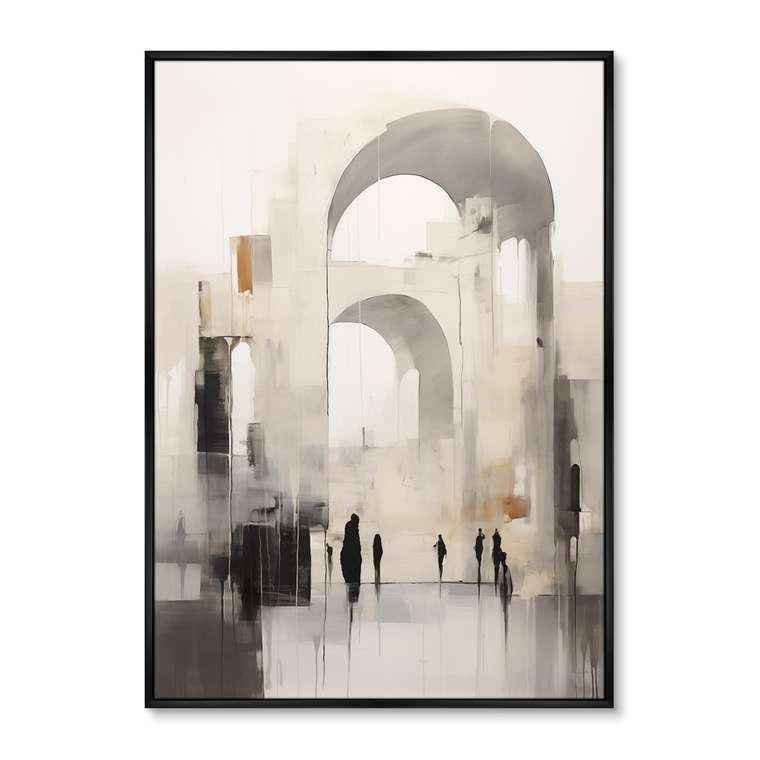 Репродукция картины Graceful arches, No 1, 2024г.