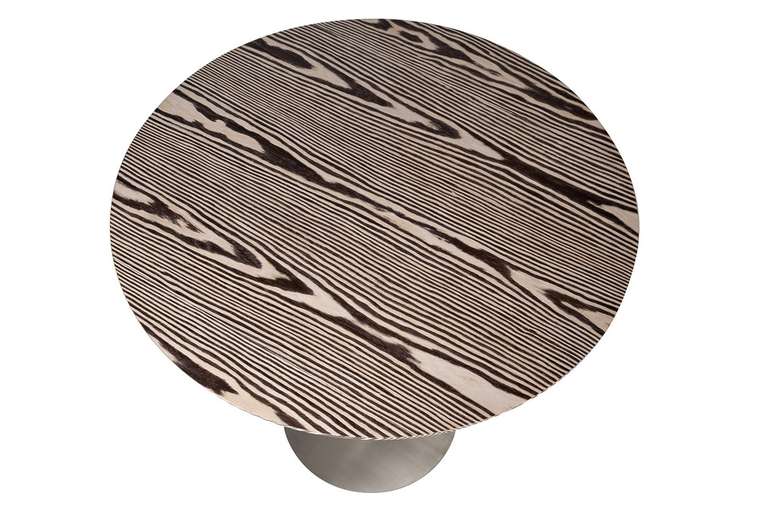 Стол барный серо-коричневого цвета