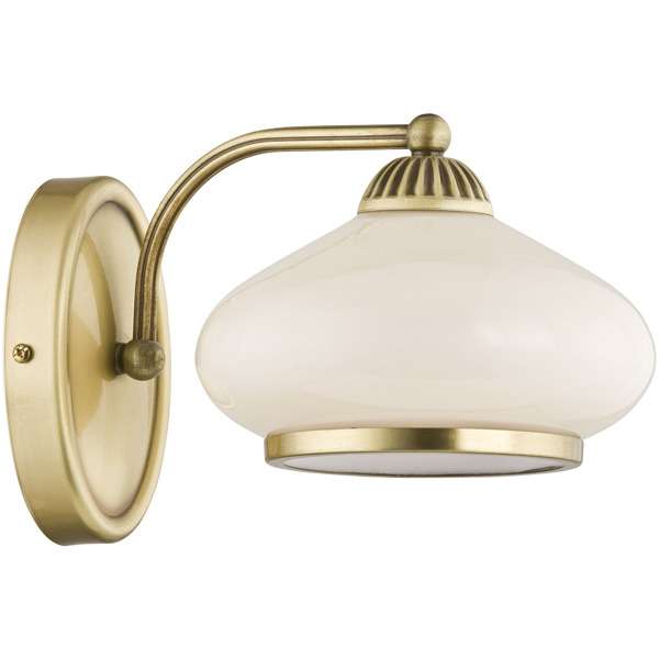 Бра TK Lighting Aladyn из металла и стекла 