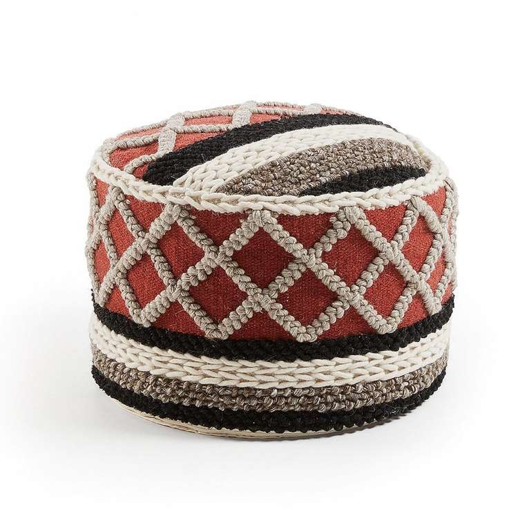 ПУф Gwenda из хлопковой ткани