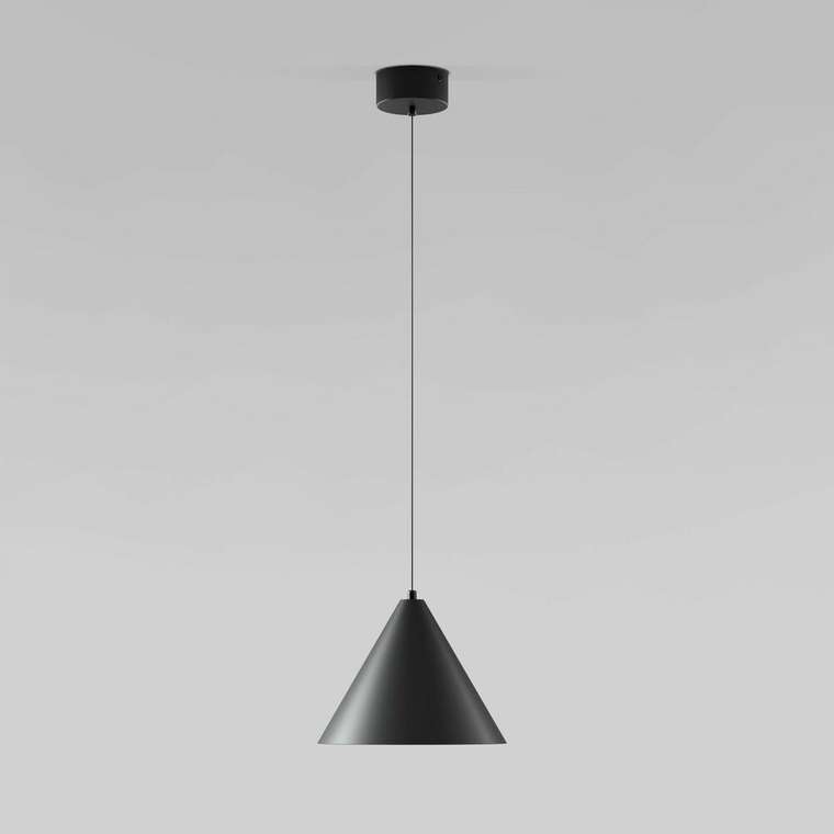 Светильник подвесной светодиодный Conus 13W 3000K черный 50316 LED