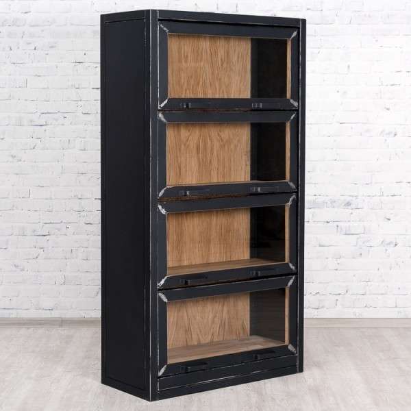 Книжный шкаф в индустриальном стиле LEGRAN