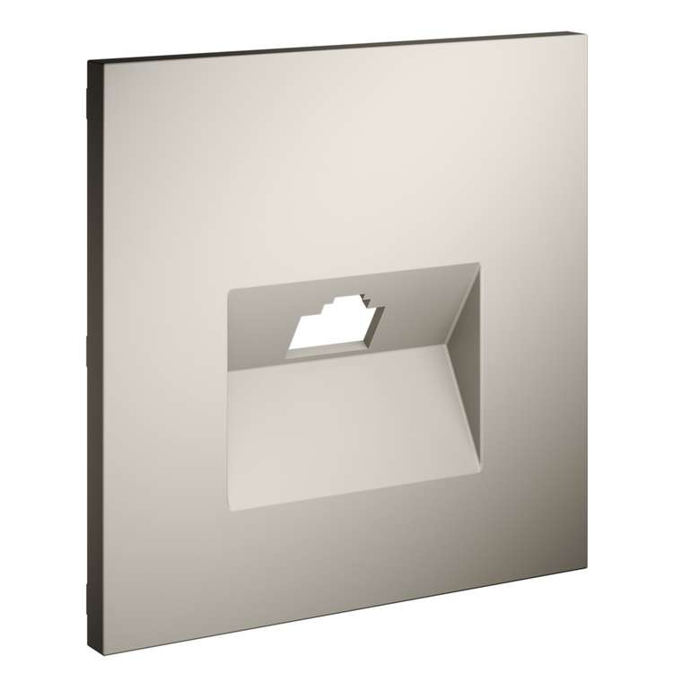 Накладка для розетки компьютерной RJ45 кат.6, S70 (кашемир)