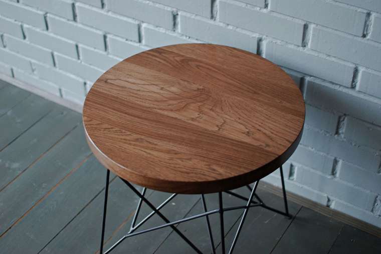 Кофейный стол Graphics черно-коричневого цвета