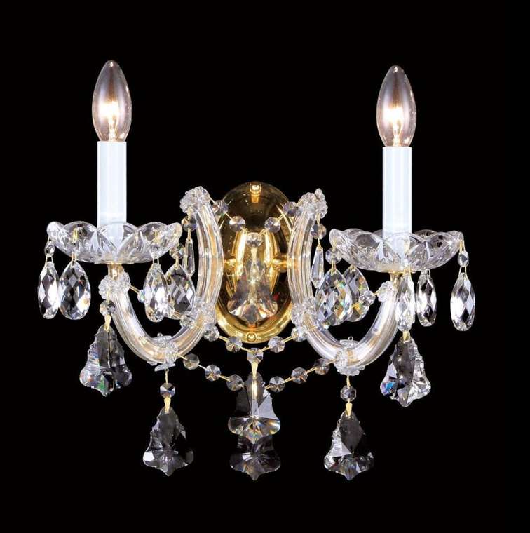 Бра Diva AP2 (металл, цвет золото)