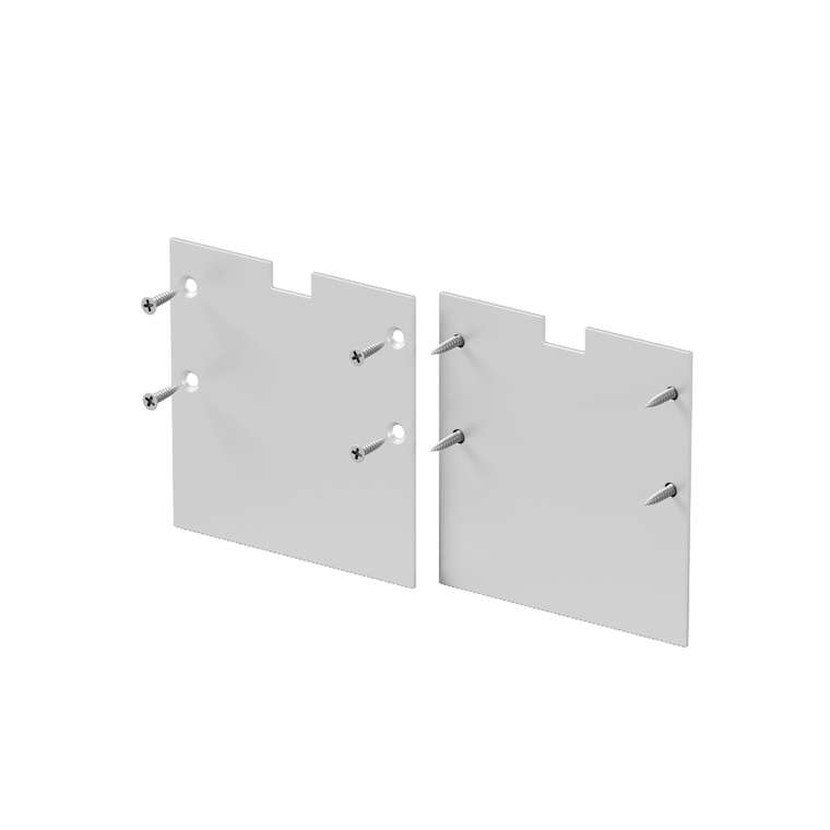 Комплектующие для профиля Led Strip 642058 Встраиваемый со скрытым фланцем профиль Алюминиевый профиль