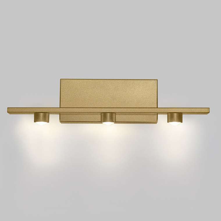 Светильник картинный LED 3*3W 4200K Матовое золото 220V IP20 L=360 мм IL.0040.0050-3 SGD
