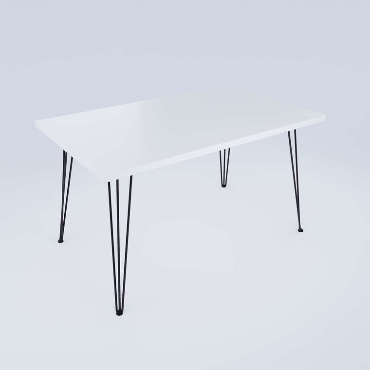 Обеденный стол 110 белого цвета