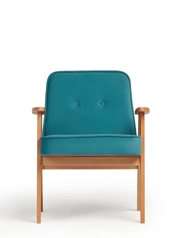 Кресло Несс синего цвета