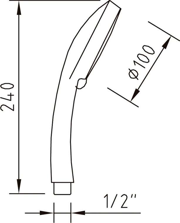 Душевая лейка Syvari