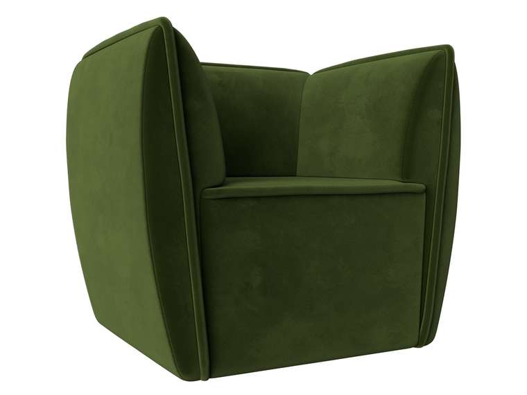 Кресло Бергамо зеленого цвета