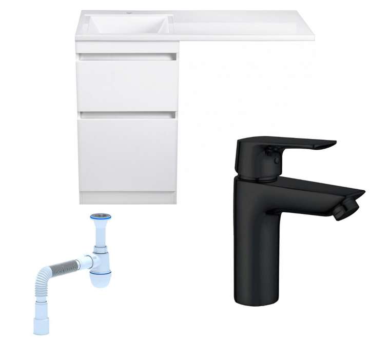 Комплект: Тумба с раковиной Даллас