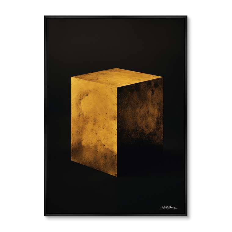 Репродукция картины Pound of gold, 2024г.