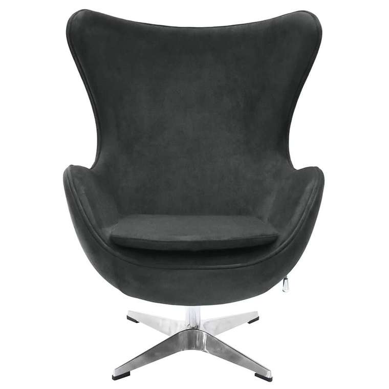 Кресло Egg Chair графитового цвета