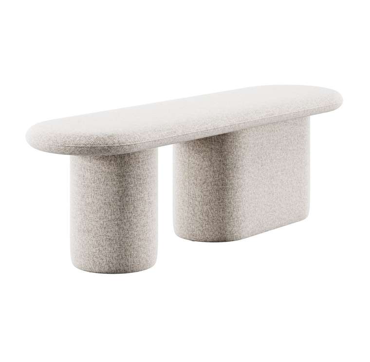 Пуф-банкетка Soul светло-бежевого цвета