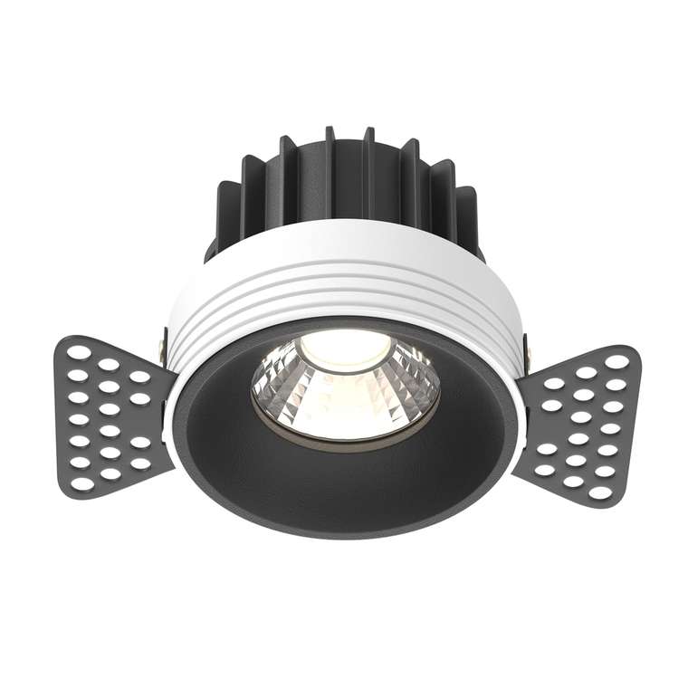 Встраиваемый светильник Technical DL058-12W4K-TRS-B Round Downlight