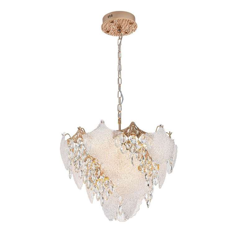 Хрустальная люстра ML.9551.600 GD (хрусталь, цвет прозрачный)