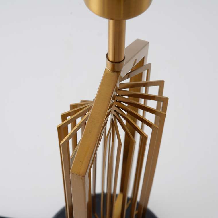 Настольная лампа Cloyd GEOMETRA T1 / выс. 67 см - латунь