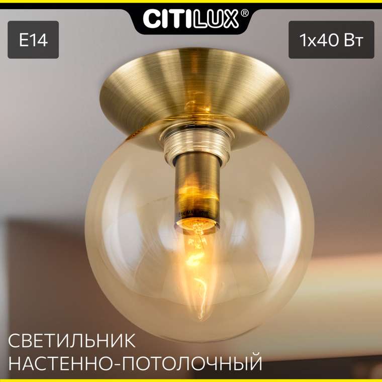 Citilux Томми CL102513 Светильник Бронза
