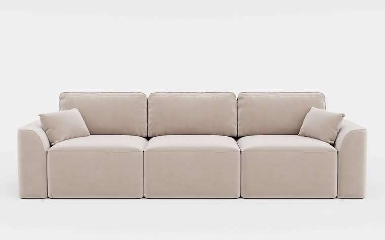 Диван-кровать Полли бежевого цвета