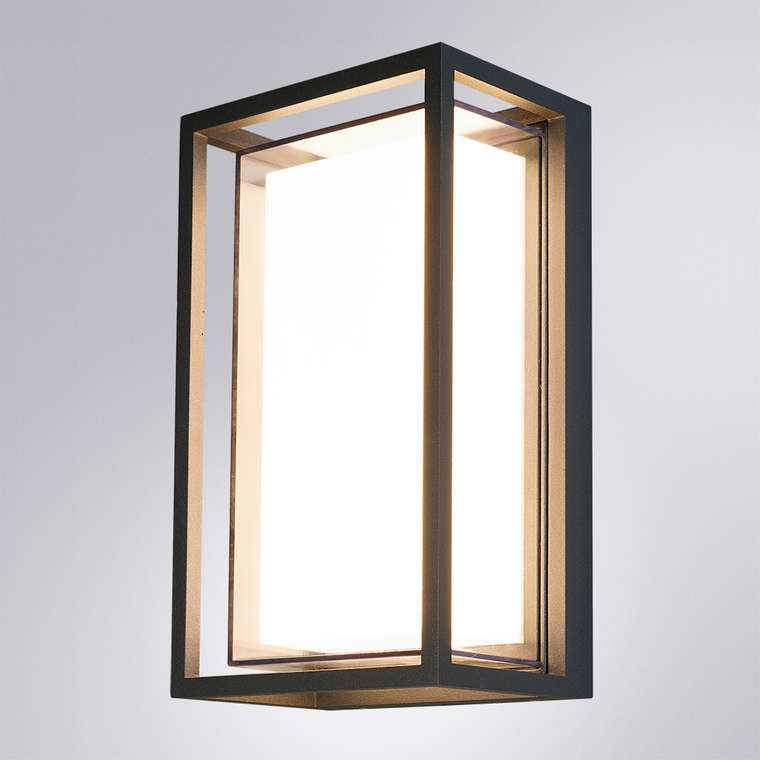 Уличный настенный светильник Arte lamp A1332AL-1BK