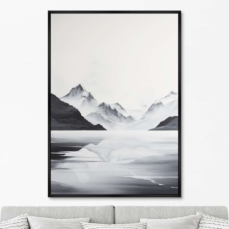 Репродукция картины Landscape collection, Reflection, No 1, 2024г.