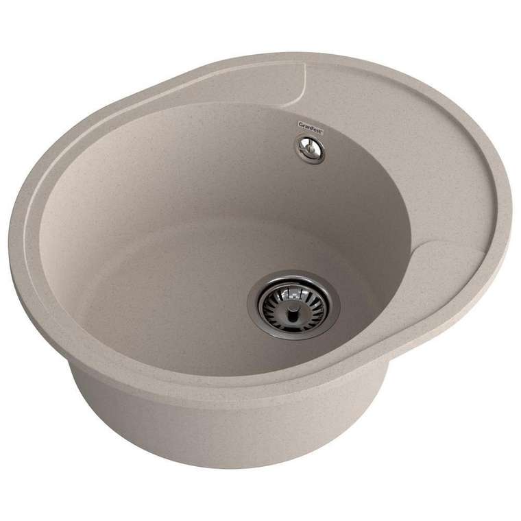 Кухонная мойка GranFest URBAN 857L, песочный