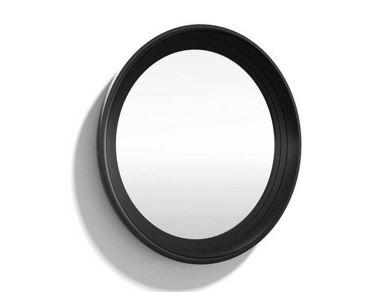 Настенное зеркало ArteL D60 черного цвета