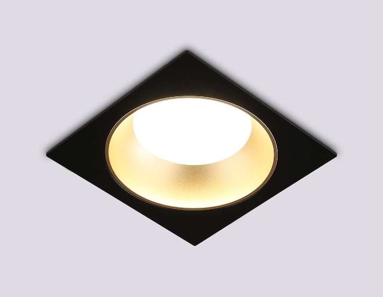 Встраиваемый светильник GX Standard tech TN52340 (металл, цвет черный)