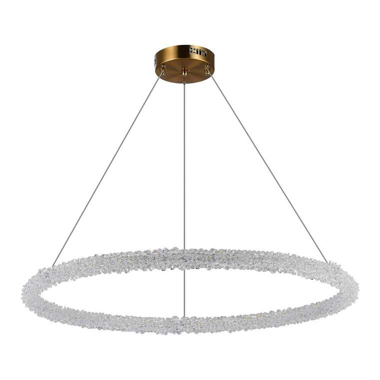 Люстра подвесная ST-Luce Золотистый/Золотистый LED 1*45W 3000 - 6500K АВАНА