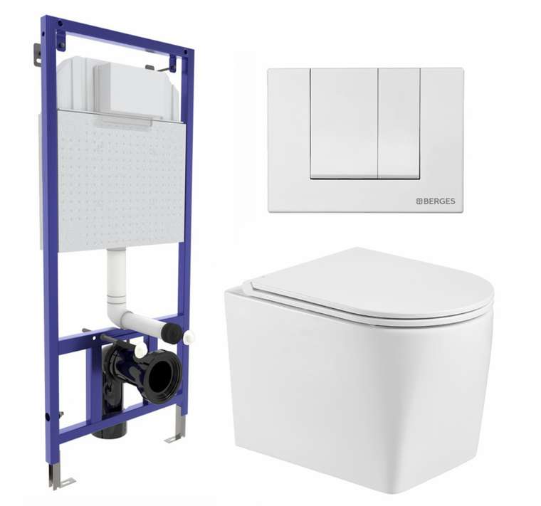 Комплект 3 в 1 инсталляция Novum