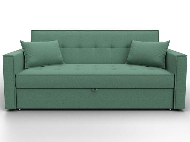 Диван-кровать Лига-104 L светло-зеленого цвета