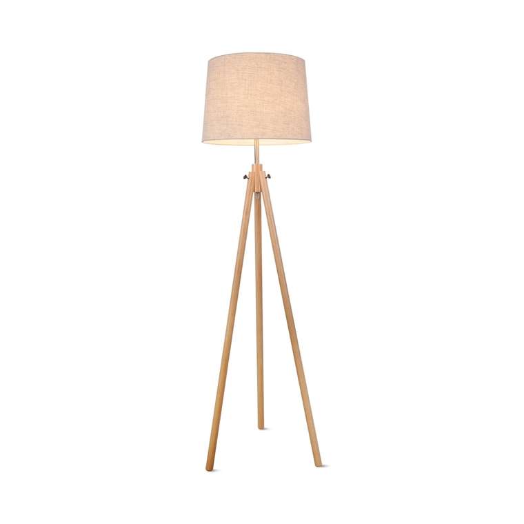 Напольный светильник Calvin Table & Floor бежевого цвета