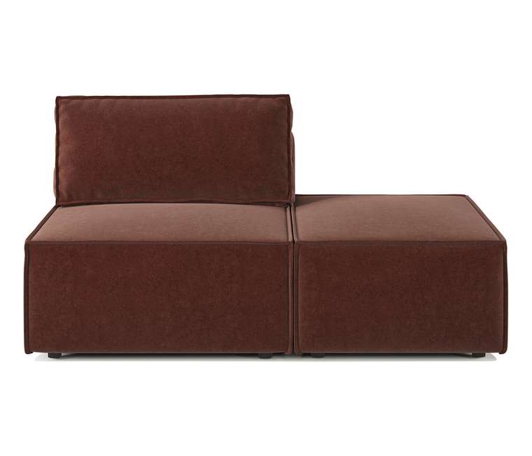Модульный диван Шарм 25 170 шоколадного цвета