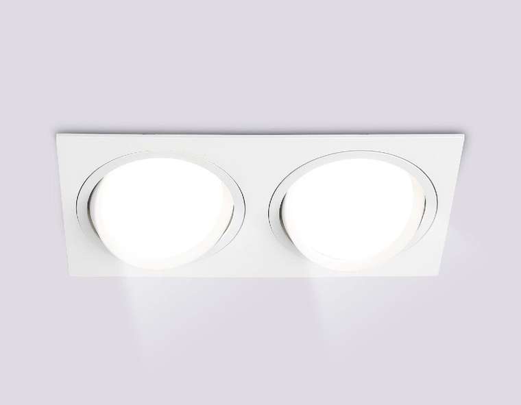 Встраиваемый светильник GX Standard tech TN51919 (металл, цвет белый)