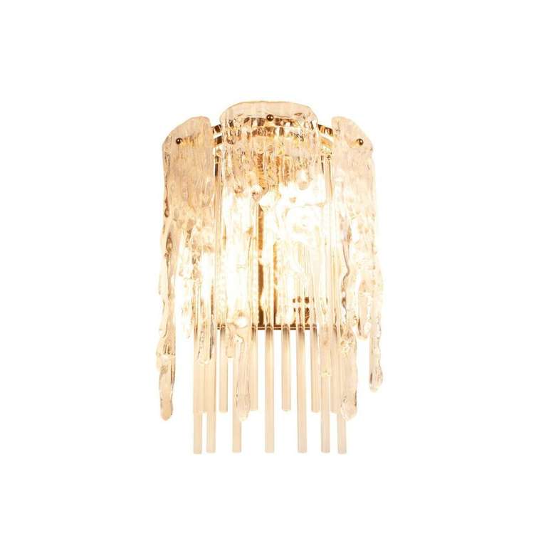 Настенный светильник Florida 10298W French gold (хрусталь, цвет прозрачный)