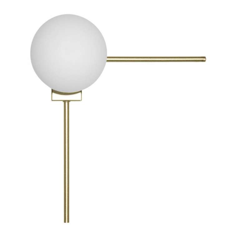 Бра Meridian 10132/F Gold (стекло, цвет белый)