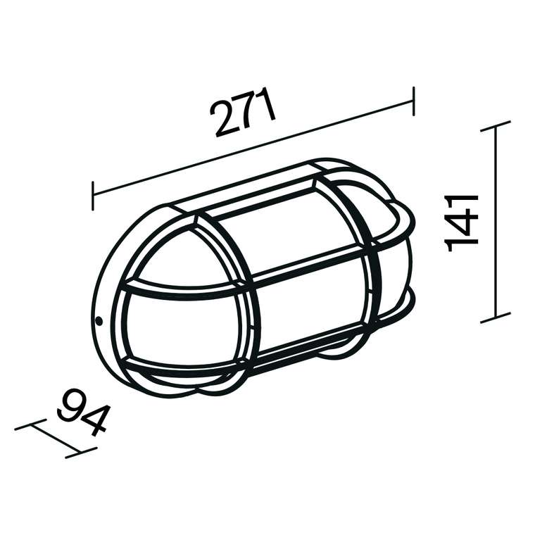 Настенный светильник (бра) Outdoor O449WL-01GF1 Candle Outdoor